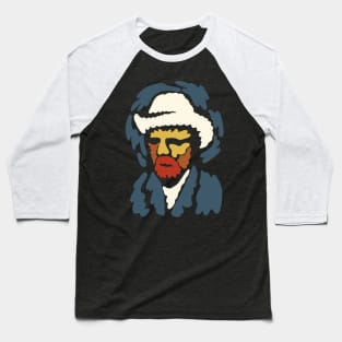 Van Gogh Minimal Portrait Baseball T-Shirt